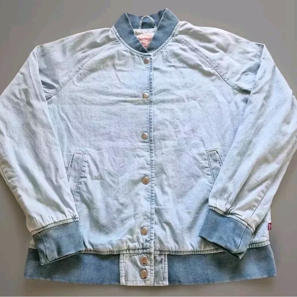 Levi's Light Blue Jean Jacket Size S